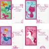 Hallmark Cats and Dogs Valentines Day Cards and Mailbox for Kids School Classroom Exchange (1 Box, 32 Valentine Cards, 1 Teacher Card)(Unicorns & Friends)