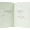 Hallmark Christmas Card (Thinking of You Snowflakes)(Thinking of You Cardinals)