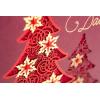 Hallmark Christmas Card for Mom and Dad (Red Foil Tree)(Red Foil Tree)