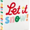 Hallmark Christmas Gift Bag Assortment (8 Bags: 2 Small 5″, 3 Medium 8″, 3 Large 11″) Pink, Mint Green, Red, Blue, Yellow, “Merry Everything,” “Let It Snow,” “Happy Bright,” Penguins, Snowmen, Santa