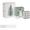 Hallmark Christmas Gift Bag Assortment (8 Bags: 3 Small 6″, 3 Medium 9″, 2 Large 13″) White and Sage Green with Rustic Snowman, Plaid, Evergreen Tree for Christmas, Winter Weddings, Birthdays(Sage Green Assortment)