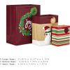 Hallmark Christmas Gift Bag Assortment, Traditional (Pack of 8 Gift Bags; 3 Small 6″, 3 Medium 9″, 2 Large 13″) Snowmen, Red Plaid, Kraft Stripes, “Joy” Wreath(Snowmen  Stripes  Wreath)