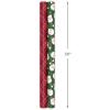 Hallmark Christmas Wrapping Paper Rolls – Solid Red, Green, Gold Metallic Foil Gift Wrap Paper (Set of 3 Rolls: 60 sq. ft. ttl.) for Holiday Parties, Hanukkah, Winter Weddings(Santa  Red Plaid)