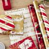 Hallmark Christmas Wrapping Paper Rolls – Traditional Holiday Gift Wrap Paper (Set of 3 Reversible Rolls: 120 sq. ft. ttl.) Red and Gold Snowflakes, Stripes, Plaid, Santa’s Sleigh(Christmas Wrapping Paper)