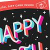 Hallmark Congratulations Gift Card Greeting (Great Reason to Celebrate) Add a Digital Gift Card for Graduations, Promotions(Birthday)