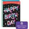 Hallmark Congratulations Gift Card Greeting (Great Reason to Celebrate) Add a Digital Gift Card for Graduations, Promotions(Birthday)