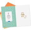Hallmark Congratulations Gift Card Greeting (Great Reason to Celebrate) Add a Digital Gift Card for Graduations, Promotions(Treat Yourself)
