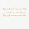Hallmark DaySpring Religious Anniversary Card for Couple (Love Like Yours)(Perfect Moments)