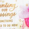 Hallmark DaySpring Religious Birthday Card (Celebrating You)(Counting Our Blessings)