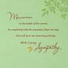 Hallmark DaySpring Religious Sympathy Card (God’s Comfort and Hope)(Better Place)