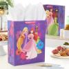 Hallmark Disney Princess Gift Bags (1 Large, 1 Extra Large) Ariel, Tiana, Rapunzel, Moana, Snow White, Belle(Ariel  Tiana  Rapunzel  Moana  Snow White  Belle)