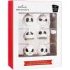 Hallmark Disney Tim Burton’s The Nightmare Before Christmas Jack Skellington Heads Mini Christmas Ornaments, Shatterproof, Set of 6(Jack Skellington Heads)