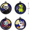 Hallmark Disney Tim Burton’s The Nightmare Before Christmas Jack Skellington Heads Mini Christmas Ornaments, Shatterproof, Set of 6(Set of 4)