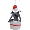 Hallmark Disney Tim Burton’s The Nightmare Before Christmas Jack Skellington and Zero Christmas Ornament(Jack Skellington)