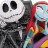 Hallmark Disney Tim Burton’s The Nightmare Before Christmas Jack and Sally with Tombstones Christmas Ornament, Gifts for Disney Fans