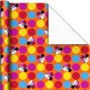 Hallmark Disney Wrapping Paper Rolls for Kids Birthdays, Christmas, Any Occasion (Set of 3 Rolls: 60 sq. ft. ttl.) Mickey Mouse, Minnie Mouse, Pluto, Donald Duck, Daisy Duck(Disney)