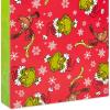 Hallmark Dr. Seuss Grinch Christmas Gift Bag Bundle for Kids (4 Bags: 2 Medium 9″, 2 Large 13″) Cindy Lou Who, Max the Dog, Red and Green Snowflakes(Grinch)