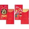 Hallmark Eight Bamboo 2024 Chinese New Year Money or Gift Card Holders for Kids (36 Year of the Dragon Red Envelopes)
