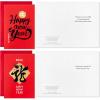Hallmark Eight Bamboo 2024 Dated Chinese New Year Card Assortment (16 Year of the Dragon Cards with Envelopes)