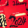 Hallmark Eight Bamboo 2024 Dated Chinese New Year Card Assortment (16 Year of the Dragon Cards with Envelopes)