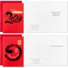 Hallmark Eight Bamboo 2024 Dated Chinese New Year Card Assortment (16 Year of the Dragon Cards with Envelopes)