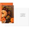 Hallmark Fall Thinking of You Cards (8 Cards with Envelopes) Pumpkins and Leaves(Autumn Pumpkins and Leaves)