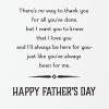 Hallmark Fathers Day Card for Dad from Son or Daughter (Love That Always Comes Through)(He’s Your Dad)