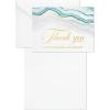 Hallmark Funeral Thank You Cards, Watercolor Agate (20 Thank You for Your Sympathy Cards with Envelopes)