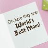 Hallmark Funny Mother’s Day Card for Mom (Snoopy and Woodstock, Mini Cards Inside)