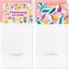 Hallmark Get Well and Thinking of You Card Assortment (16 Cards with Envelopes) Modern Flowers, Pink, Teal, Yellow
