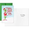 Hallmark Grinch Christmas Christmas Cards Boxed, Merry Grinchmas (16 Cards with Envelopes) Dr. Seuss’ How the Grinch Stole Christmas!