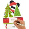 Hallmark Grinch Pop Up Christmas Card (Dr. Seuss’ How the Grinch Stole Christmas!) Signature Paper Wonder 3D Card(Mickey Mouse Santa Claus Pop Up)