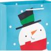 Hallmark Image Arts 8″ Medium Christmas Gift Bags (8 Bags: Mittens, Snowmen, Christmas Trees, Peppermint Candy) for Kids, Teachers, Coworkers