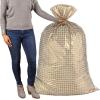 Hallmark Jumbo Plastic Bag(Gold)