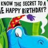 Hallmark Jumbo Pop Up Birthday Card for Kids (Dinosaurs)(Red)