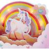 Hallmark Jumbo Pop Up Birthday Card for Kids (Unicorns)(Pop Up  Unicorns and Rainbows)