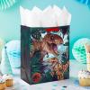 Hallmark Jurassic Park 13″ Large Gift Bag with Tissue Paper (T-Rex, Dinosaurs) for Birthdays, Christmas, Holidays(Jurassic Park)