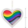 Hallmark Keepsake Christmas Ornament 2024, Perfect & Proud, Metal, LGBTQ Gift(2025 Love Wins)