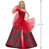 Hallmark Keepsake Christmas Ornament 2025, 2025 Holiday Barbie, Gifts for Barbie Fans(2024 White Holiday Barbie)