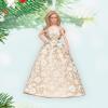 Hallmark Keepsake Christmas Ornament 2025, 2025 Holiday Barbie, Gifts for Barbie Fans(2025 White Holiday Barbie)