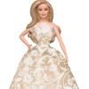 Hallmark Keepsake Christmas Ornament 2025, 2025 Holiday Barbie, Gifts for Barbie Fans(2025 White Holiday Barbie)
