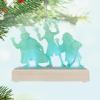 Hallmark Keepsake Christmas Ornament 2025, Disney The Haunted Mansion Collection The Opera Singers with Light and Sound, Gifts for Disney Fans(Hitchhiking Ghosts)