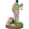 Hallmark Keepsake Christmas Ornament 2025, Disney The Haunted Mansion Collection The Opera Singers with Light and Sound, Gifts for Disney Fans(The Caretaker and His Dog)