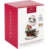 Hallmark Keepsake Christmas Ornament 2025, Disney Tim Burton’s The Nightmare Before Christmas Town Countdown Musical with Light and Motion(Jack and Zero)