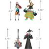 Hallmark Keepsake Halloween Ornaments 2025, Disney Tim Burton’s The Nightmare Before Christmas Citizens of Halloween Town, Set of 4, Gifts for The Nightmare Before Christmas Fans(Sally  Mayor  Harlequin Demon  Vampire)