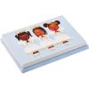 Hallmark Mahogany Boxed Christmas Cards, Three Angels (16 Cards and 17 Envelopes)(Three Angels  Mahogany Cards)