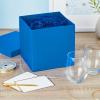 Hallmark Medium Gift Box with Lid and Shredded Paper Fill (Royal Blue 7 inch Box) for Birthdays, Graduations, Anniversaries, Father’s Day, Christmas, Valentine’s Day, All Occasion(Royal Blue)