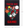 Hallmark Mini Valentine’s Day Notecard Assortment for Kids and Teens, Sports (18 Cards with Envelopes)(Sports)