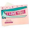 Hallmark Mother’s Day Card (Heart in Envelope) for Anniversary, Romantic Birthday, Everyday Love, Sweetest Day(Smile Wider than a Crocadile)