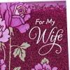 Hallmark Mothers Day Card for Wife (Purple Flowers) (699MBC1249)(Purple Flowers)